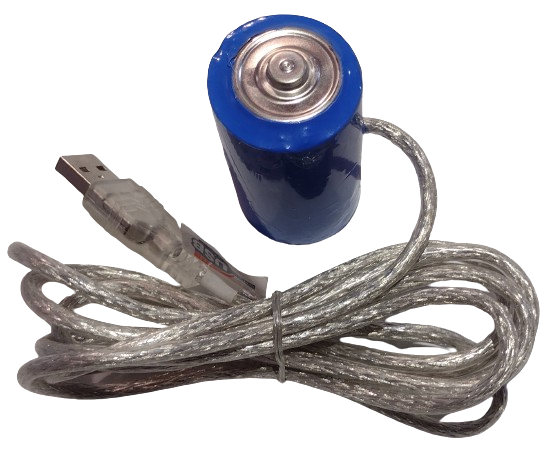 pila D USB 1