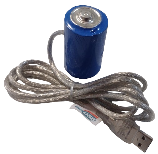 pila D USB 3
